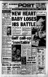 Nottingham Evening Post Friday 28 December 1990 Page 1