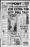 Nottingham Evening Post Monday 10 February 1992 Page 1