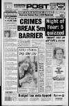 Nottingham Evening Post Monday 09 March 1992 Page 1