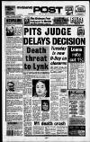 Nottingham Evening Post Friday 16 October 1992 Page 1