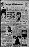 Pontypridd Observer Friday 05 November 1971 Page 1