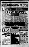 Pontypridd Observer Thursday 23 February 1989 Page 1