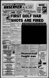 Pontypridd Observer Thursday 07 May 1992 Page 1