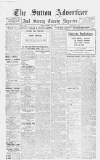 Sutton & Epsom Advertiser Friday 10 November 1916 Page 1