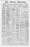 Sutton & Epsom Advertiser Friday 08 March 1918 Page 1