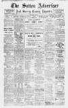 Sutton & Epsom Advertiser Friday 12 April 1918 Page 1