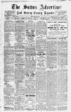 Sutton & Epsom Advertiser Friday 26 April 1918 Page 1
