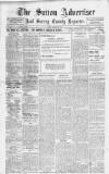 Sutton & Epsom Advertiser Friday 02 August 1918 Page 1