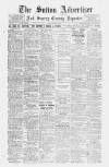 Sutton & Epsom Advertiser Friday 07 March 1919 Page 1