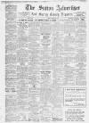 Sutton & Epsom Advertiser Friday 30 January 1920 Page 1