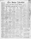 Sutton & Epsom Advertiser Friday 12 March 1920 Page 1