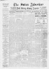 Sutton & Epsom Advertiser Thursday 25 March 1926 Page 1