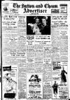 Sutton & Epsom Advertiser Thursday 24 October 1957 Page 1