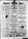 Royston Weekly News Saturday 17 August 1889 Page 1