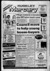 Rugeley Mercury Wednesday 04 January 1989 Page 1