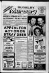 Rugeley Mercury Wednesday 15 March 1989 Page 1