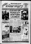 Rugeley Mercury Wednesday 22 March 1989 Page 1