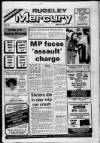 Rugeley Mercury Wednesday 05 April 1989 Page 1