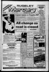 Rugeley Mercury Friday 29 December 1989 Page 1