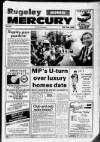 Rugeley Mercury Wednesday 02 May 1990 Page 1
