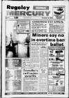 Rugeley Mercury Wednesday 21 November 1990 Page 1