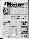 Rugeley Mercury Thursday 11 March 1993 Page 80