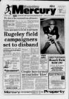 Rugeley Mercury Thursday 02 September 1993 Page 1
