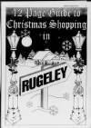 Rugeley Mercury Thursday 02 December 1993 Page 39