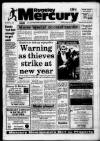 Rugeley Mercury Thursday 06 January 1994 Page 1