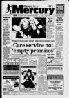 Rugeley Mercury Thursday 02 March 1995 Page 1
