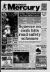 Rugeley Mercury Thursday 01 August 1996 Page 1