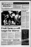 Blairgowrie Advertiser Thursday 09 July 1992 Page 1