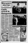 Blairgowrie Advertiser Thursday 04 March 1993 Page 1