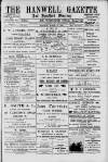 Hanwell Gazette and Brentford Observer Saturday 31 March 1900 Page 1