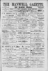 Hanwell Gazette and Brentford Observer Saturday 28 April 1900 Page 1
