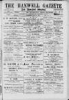 Hanwell Gazette and Brentford Observer Saturday 12 May 1900 Page 1