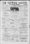 Hanwell Gazette and Brentford Observer Saturday 15 December 1900 Page 1