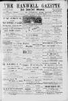 Hanwell Gazette and Brentford Observer Saturday 29 December 1900 Page 1