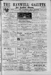 Hanwell Gazette and Brentford Observer Saturday 08 June 1901 Page 1