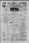 Hanwell Gazette and Brentford Observer Saturday 21 September 1901 Page 1
