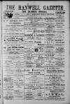 Hanwell Gazette and Brentford Observer Saturday 01 March 1902 Page 1