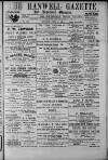 Hanwell Gazette and Brentford Observer Saturday 28 June 1902 Page 1