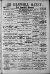 Hanwell Gazette and Brentford Observer Saturday 08 November 1902 Page 1