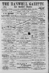 Hanwell Gazette and Brentford Observer Saturday 17 January 1903 Page 1