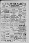 Hanwell Gazette and Brentford Observer Saturday 08 July 1905 Page 1