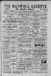 Hanwell Gazette and Brentford Observer Saturday 22 July 1905 Page 1