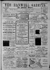Hanwell Gazette and Brentford Observer Saturday 22 February 1908 Page 1
