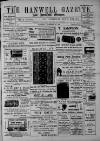 Hanwell Gazette and Brentford Observer Saturday 26 September 1908 Page 1