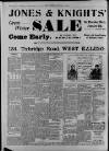 Hanwell Gazette and Brentford Observer Saturday 03 December 1910 Page 6
