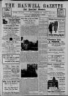 Hanwell Gazette and Brentford Observer Saturday 03 February 1912 Page 1